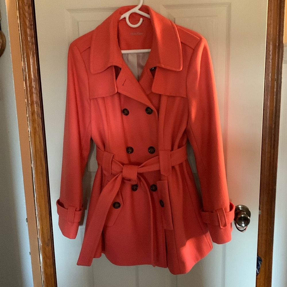 Calvin Klein Tangerine winter coat